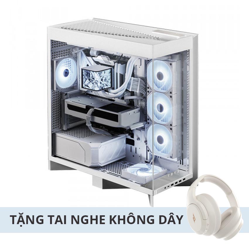 Vỏ Case TRYX LUCA L70 WHITE (eATX/0 fan)