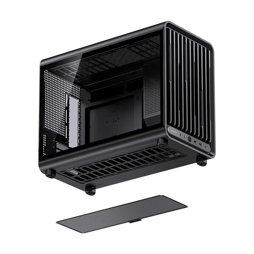 Vỏ case JONSBO D33 BLACK (mAtx/0 Fan) - Hình 2
