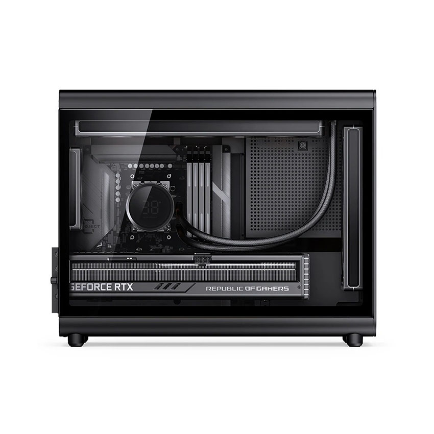 Vỏ case JONSBO D33 BLACK (mAtx/0 Fan) - Hình 4