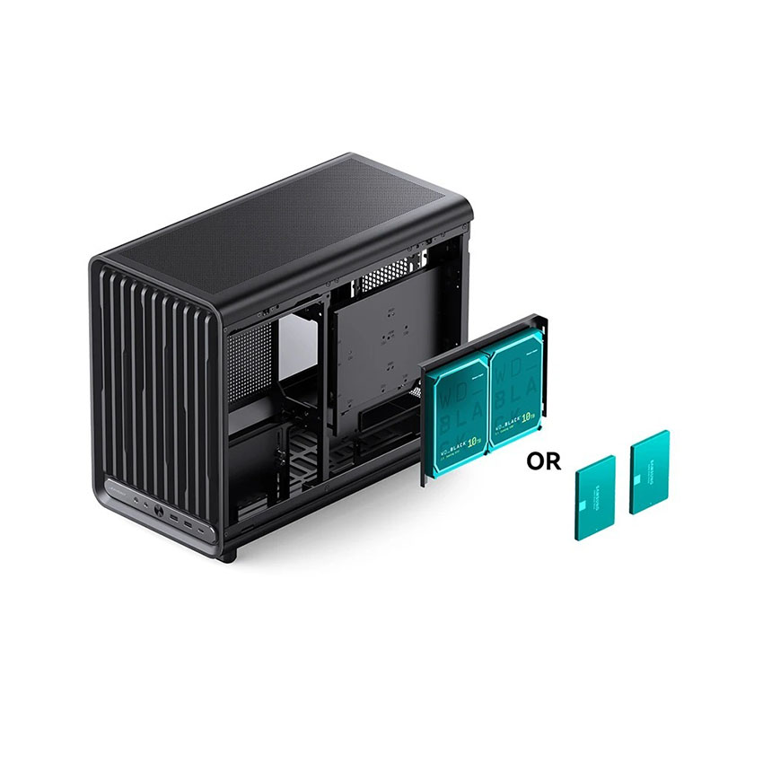 Vỏ case JONSBO D33 BLACK (mAtx/0 Fan) - Hình 8