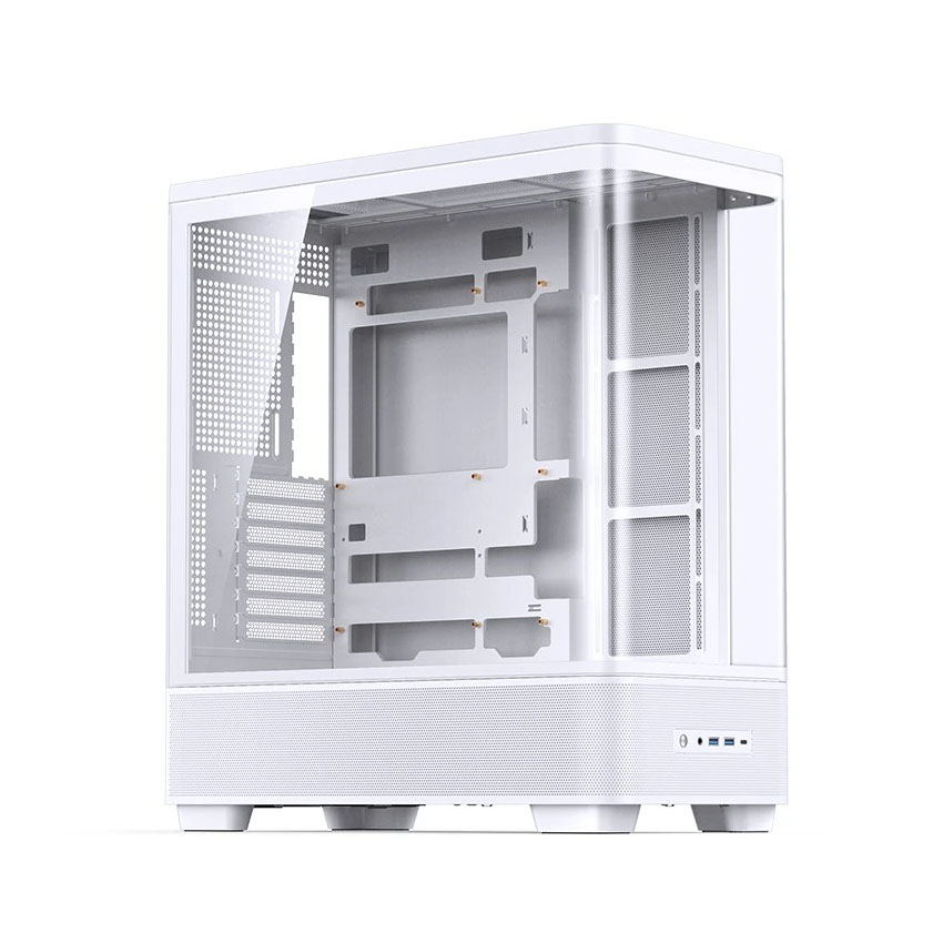 Vỏ case JONSBO TK-5 WHITE (Atx/0 Fan) - Hình 3