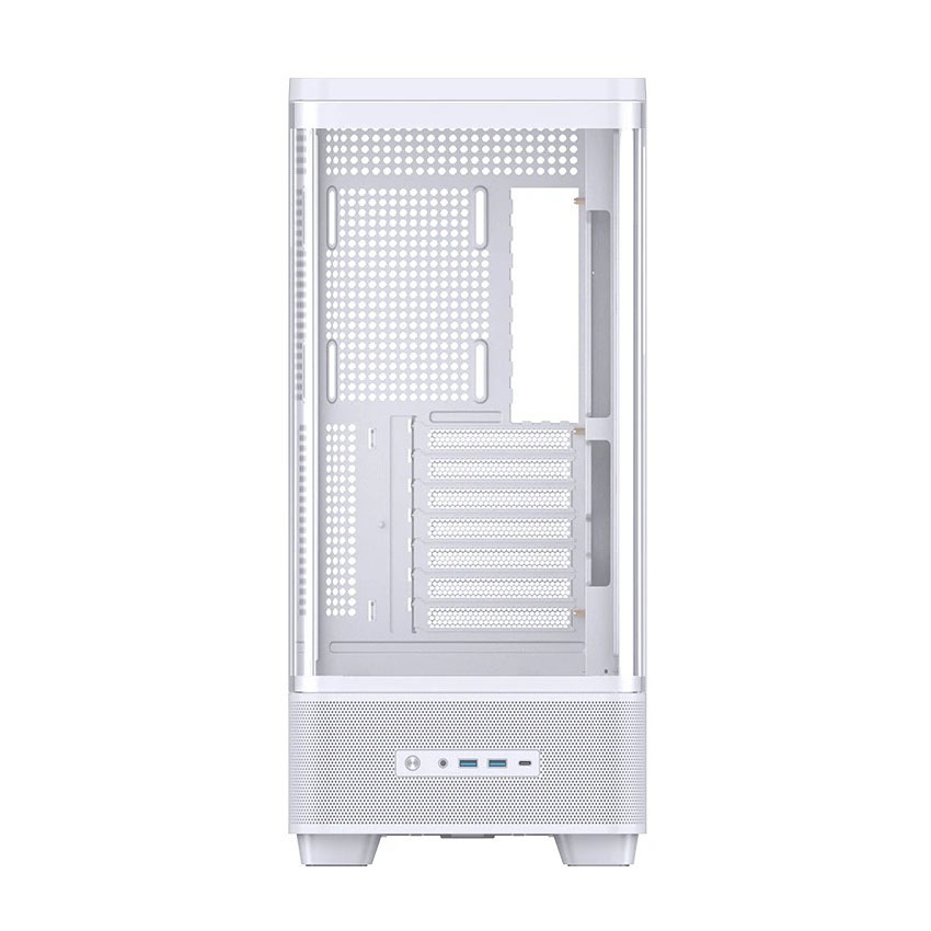 Vỏ case JONSBO TK-5 WHITE (Atx/0 Fan) - Hình 4