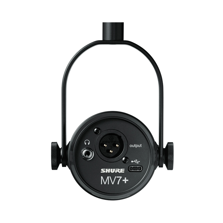 Micro thu âm Podcast Shure MV7+ (Màu đen) - Hình 3