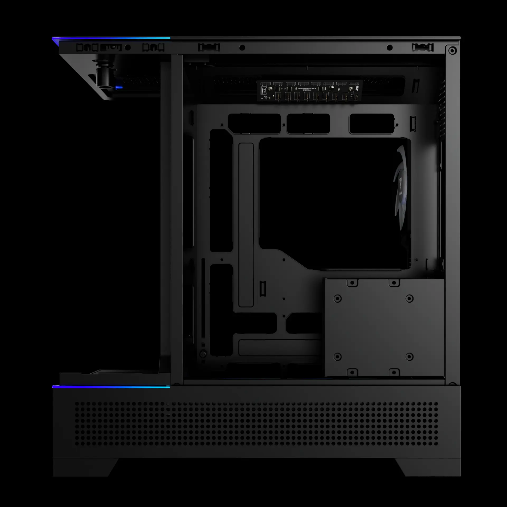 Vỏ Case ATLAS P6 CG BLACK (ATX/4 fan) - Hình 10
