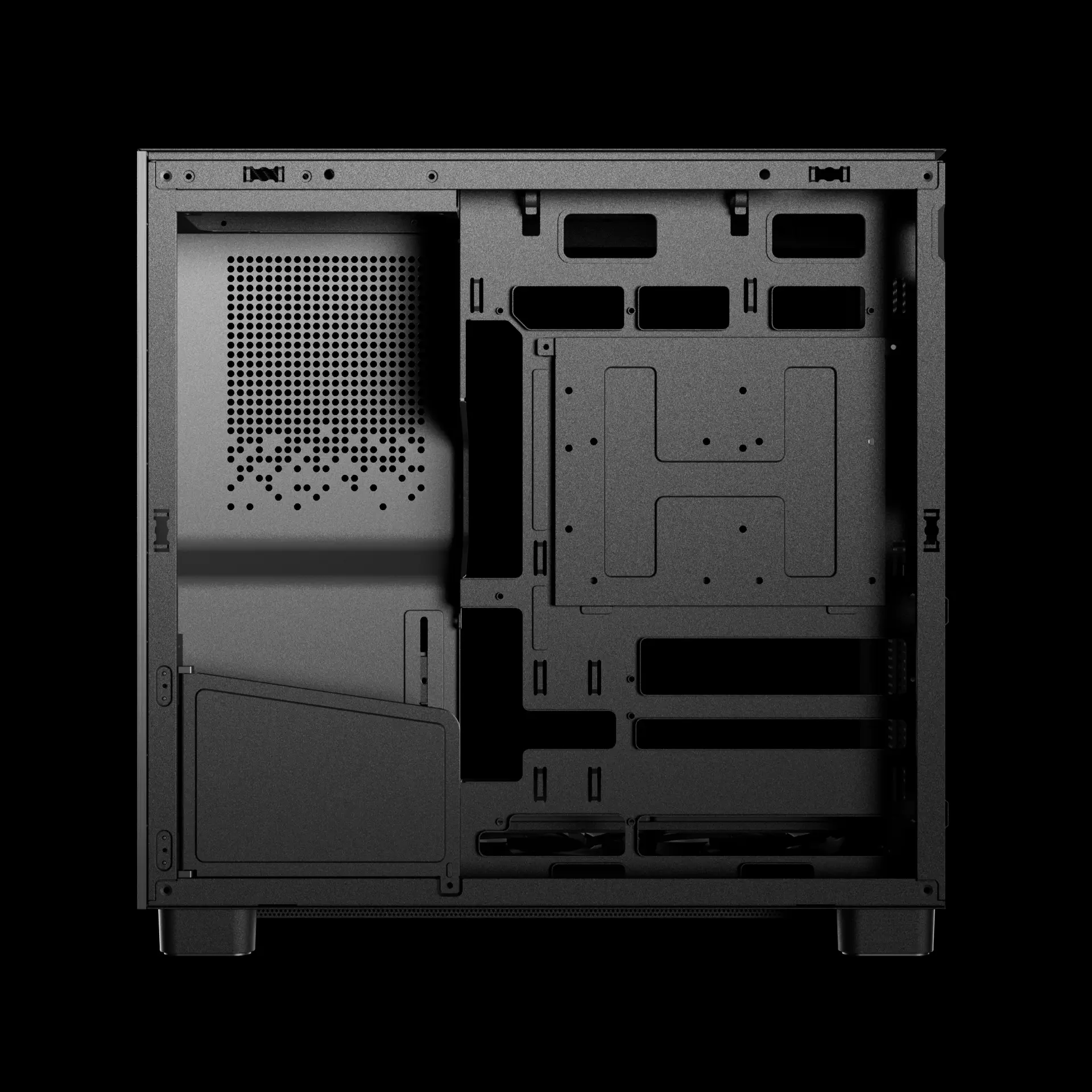 Vỏ Case GAMDIAS ATLAS M4 BLACK (ATX/4 fan) - Hình 3