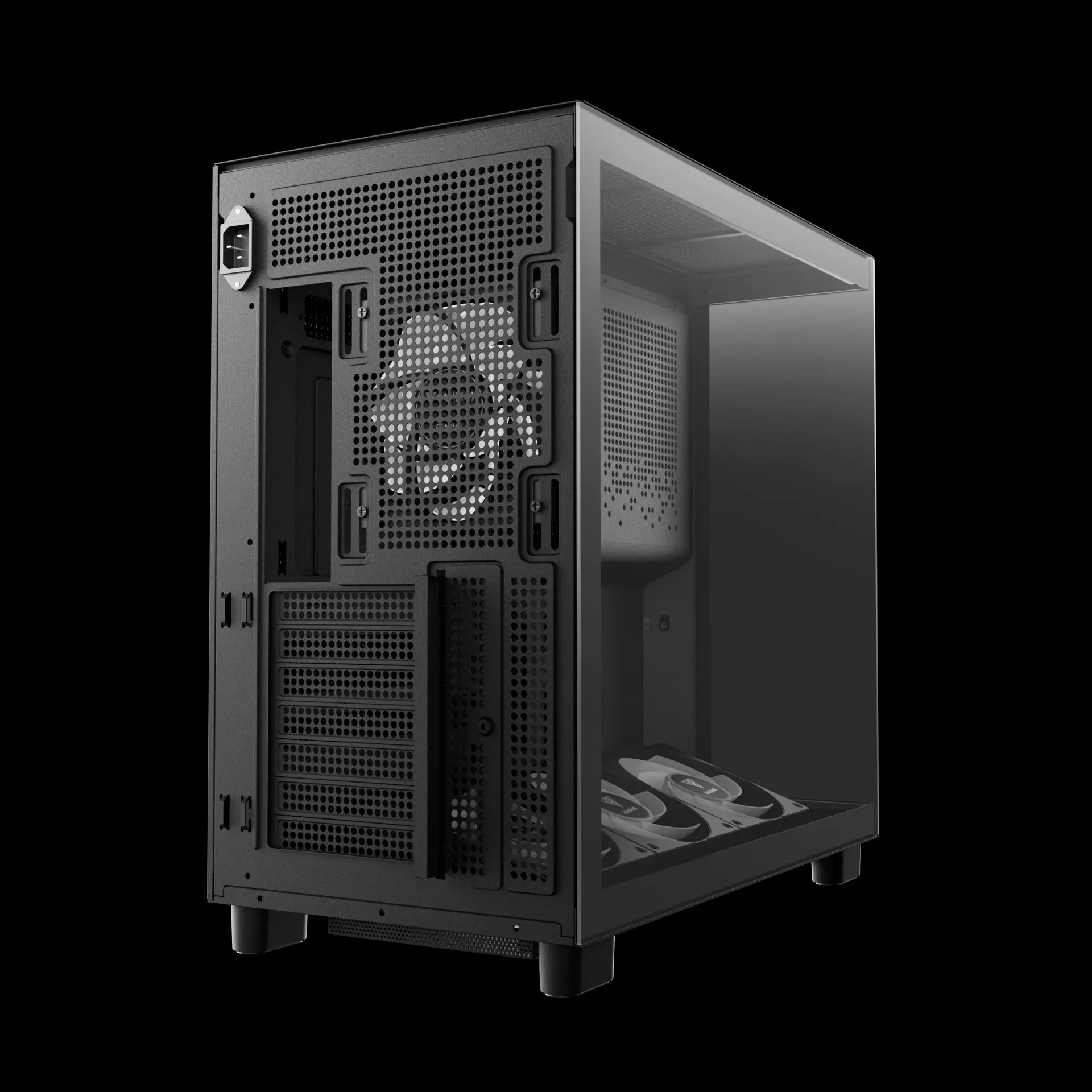 Vỏ Case GAMDIAS ATLAS M4 BLACK (ATX/4 fan) - Hình 4