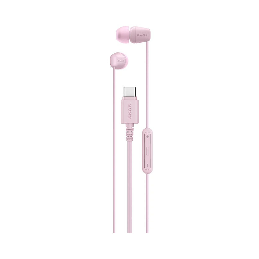 Tai nghe có dây Sony IER-EX15C Hồng (IER-EX15C/PZE) chính hãng