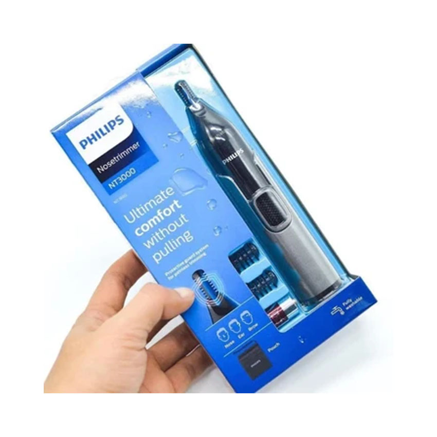 Máy Tỉa Lông Mũi, Lông Tai, Lông Mày Philips NT3650/16 2