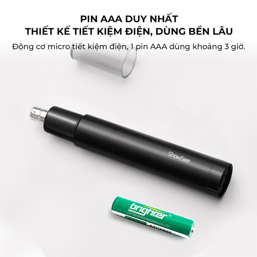 Máy Tỉa Lông Mũi Showsee C1-BK 7