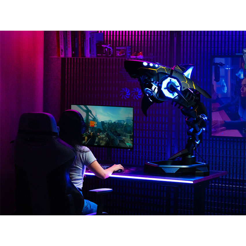 Vỏ Case Cooler Master SHARK X - Black (Phiên bản giới hạn, kèm nguồn SFX, tản nhiệt nước AIO) 10