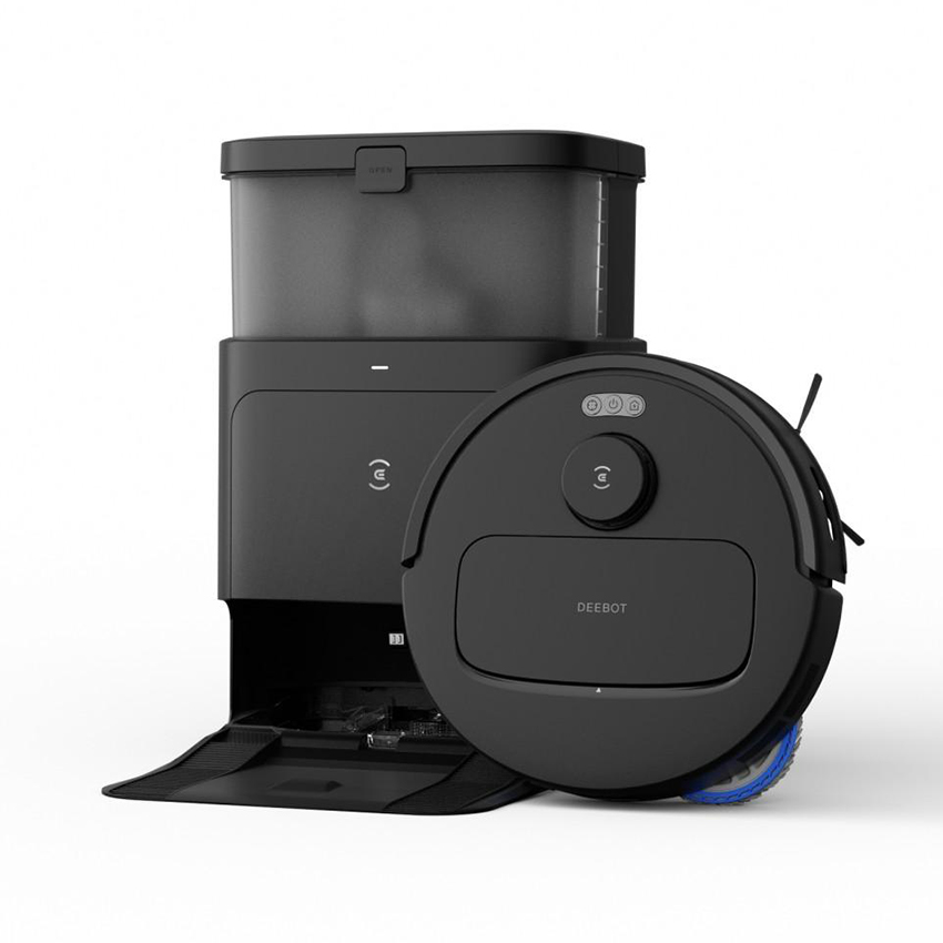 Robot hút bụi lau nhà Ecovacs N30 Pro Omni màu đen 1