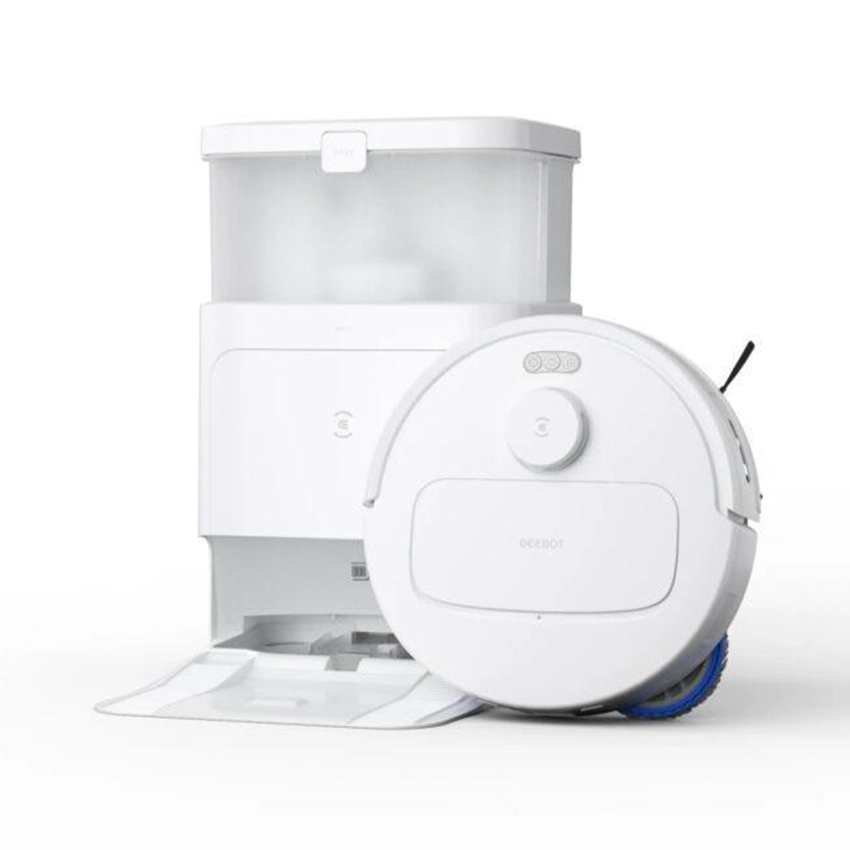 Robot hút bụi lau nhà Ecovacs N30 Pro Omni màu trắng 1