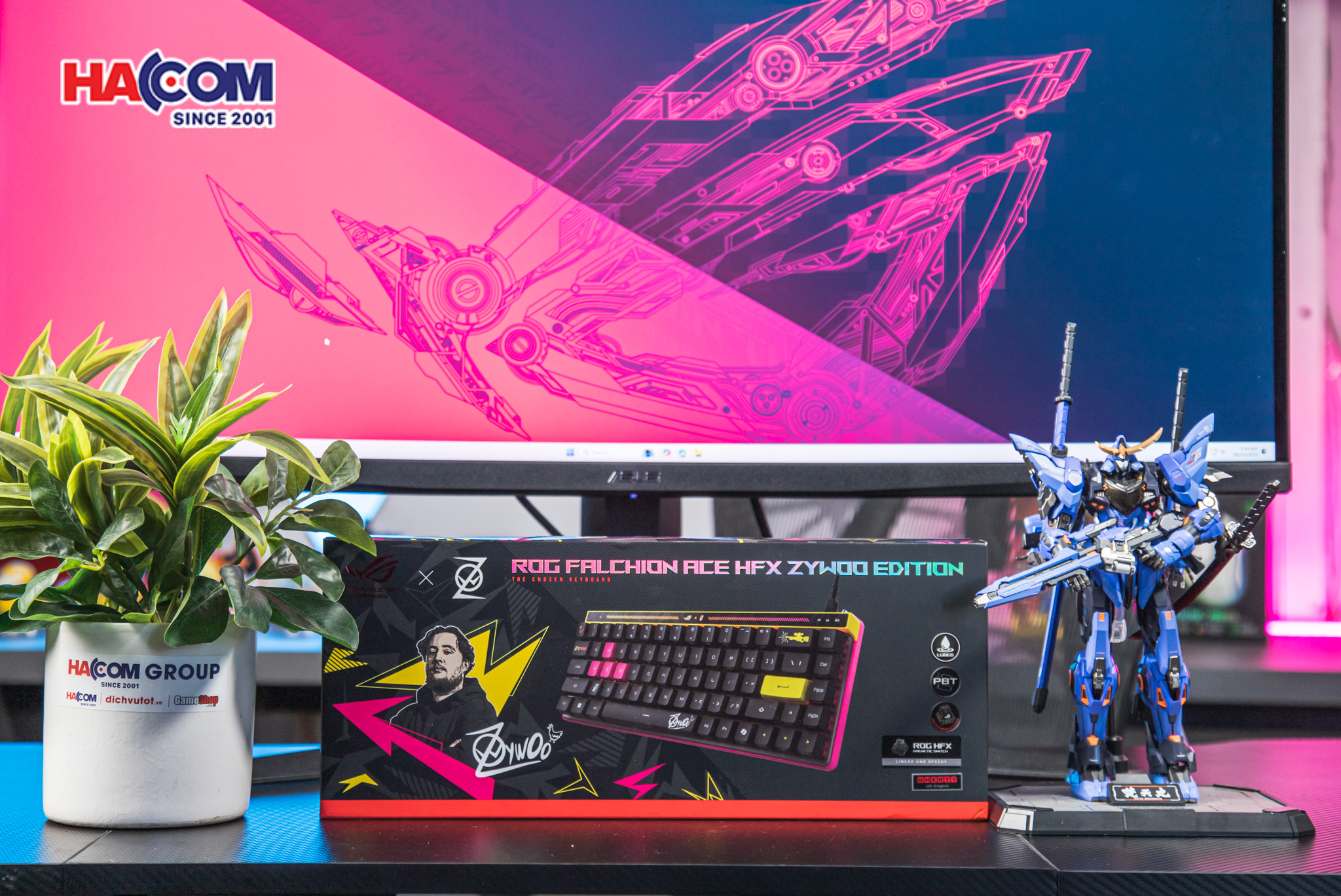 Bàn phím Asus ROG Falchion Ace HFX ZywOo Edition 13