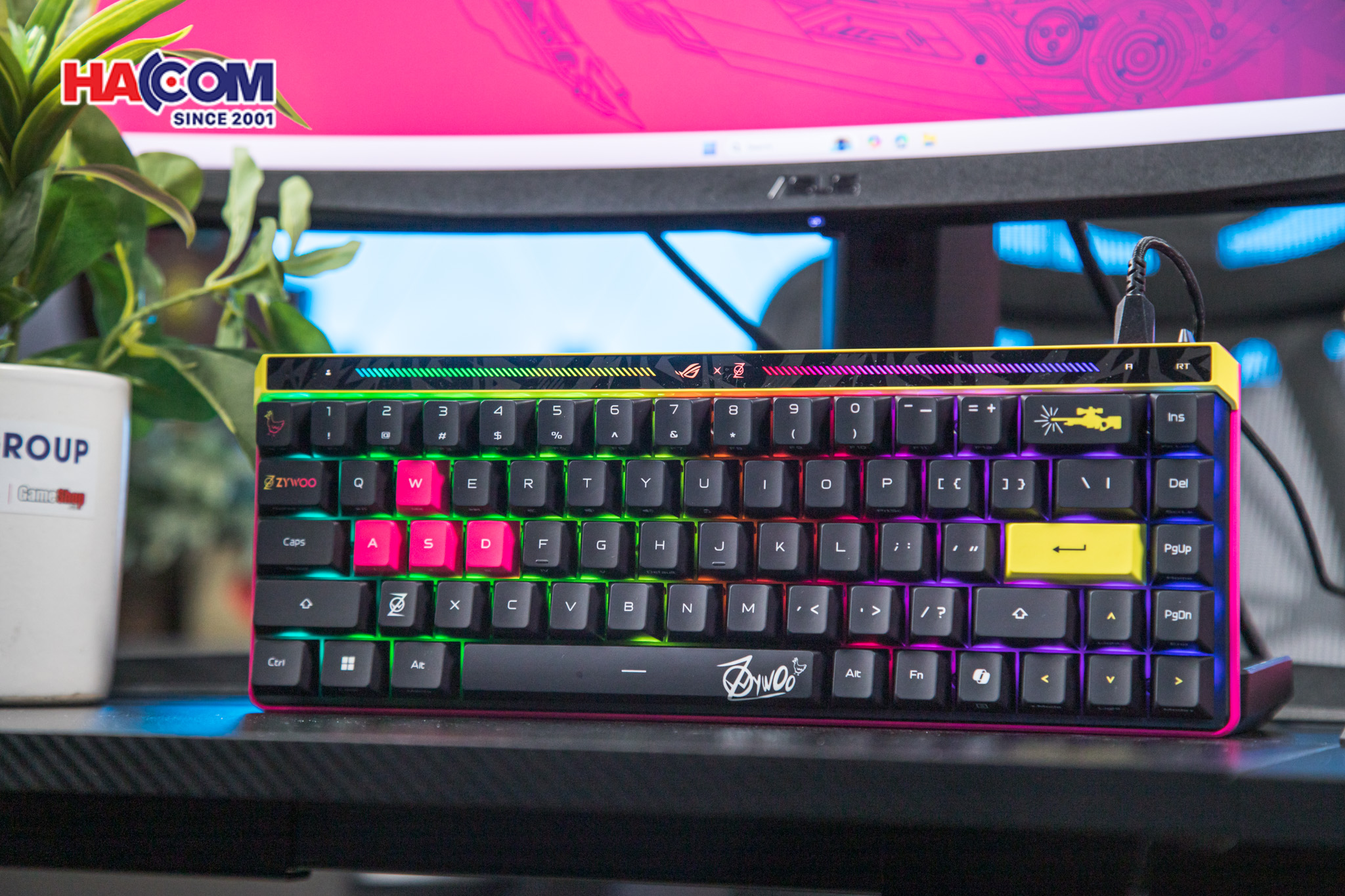 Bàn phím Asus ROG Falchion Ace HFX ZywOo Edition 15