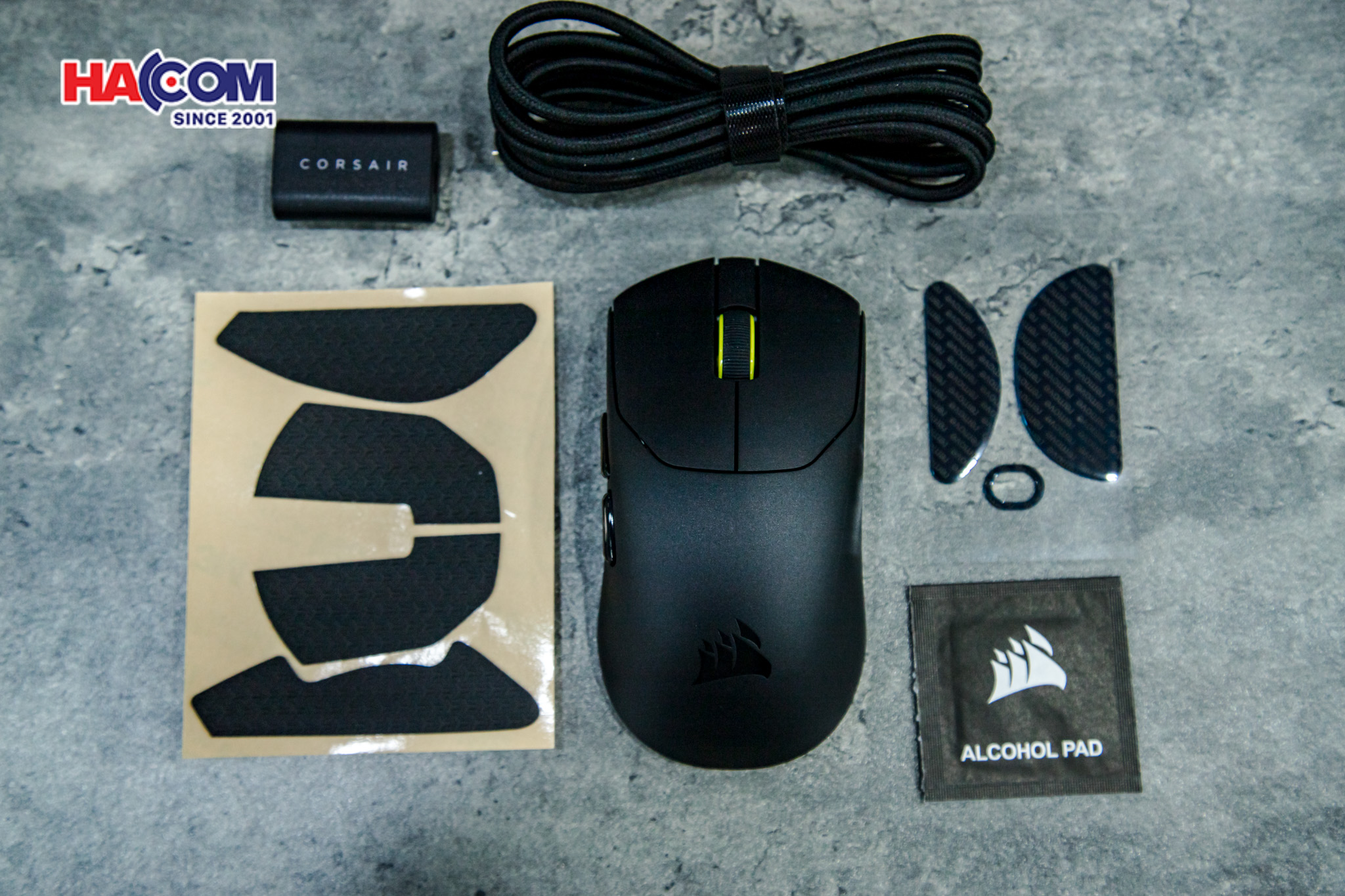 Chuột không dây Corsair SABRE v2 PRO UltraLight Black 13