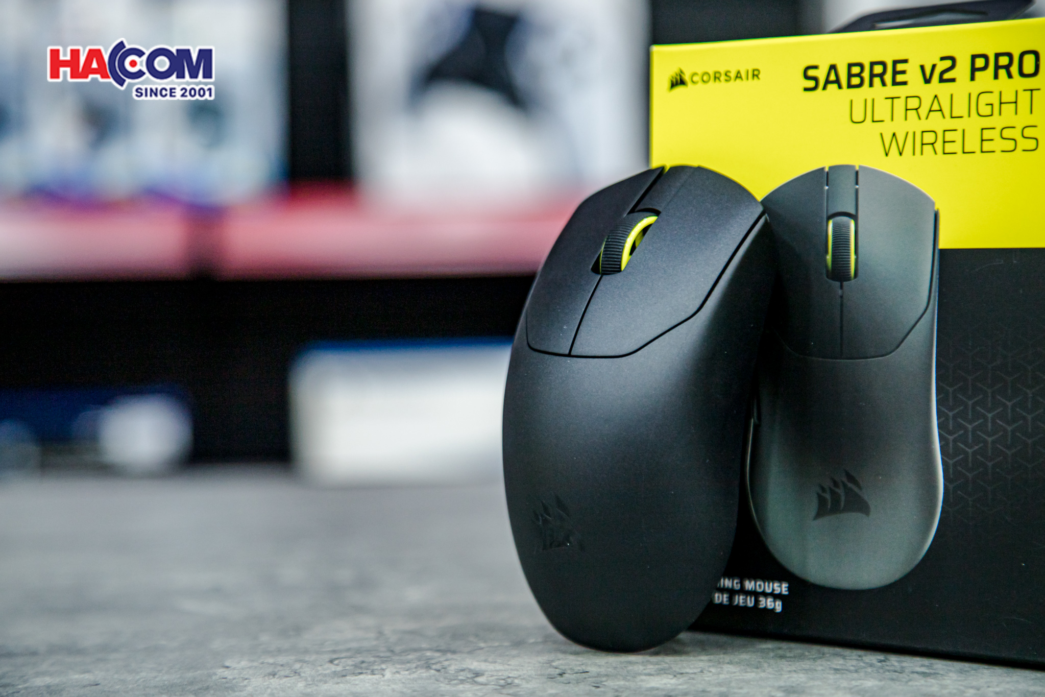 Chuột không dây Corsair SABRE v2 PRO UltraLight Black 10