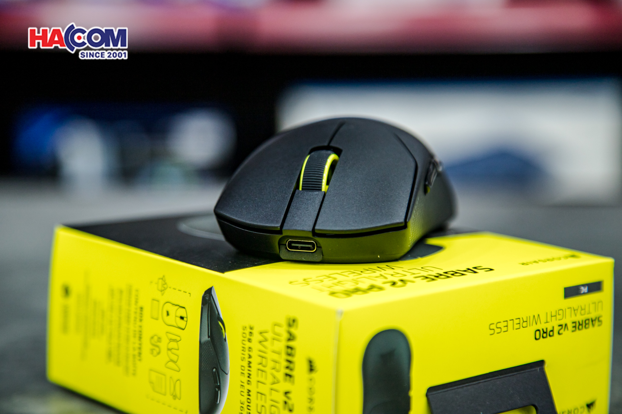 Chuột không dây Corsair SABRE v2 PRO UltraLight Black 11