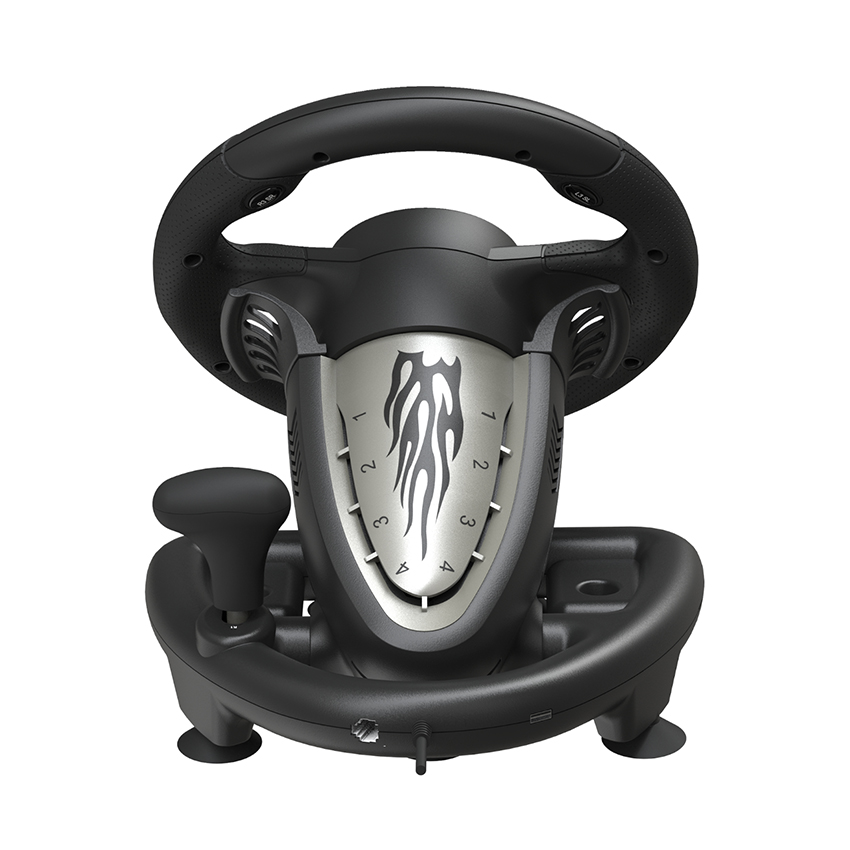 Vô lăng chơi game PXN V3 Pro Black 3