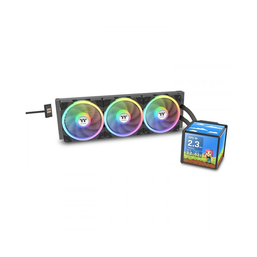 Tản nhiệt nước THERMALTAKE MINECUBE 360 Ultra ARGB - Black