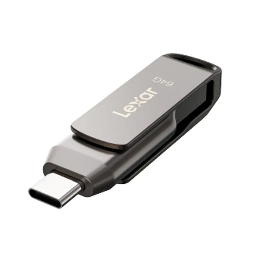 USB Lexar 64GB USB 3.1 Type-C JumpDrive D400 (LJDD400064G-BNQNG) 2