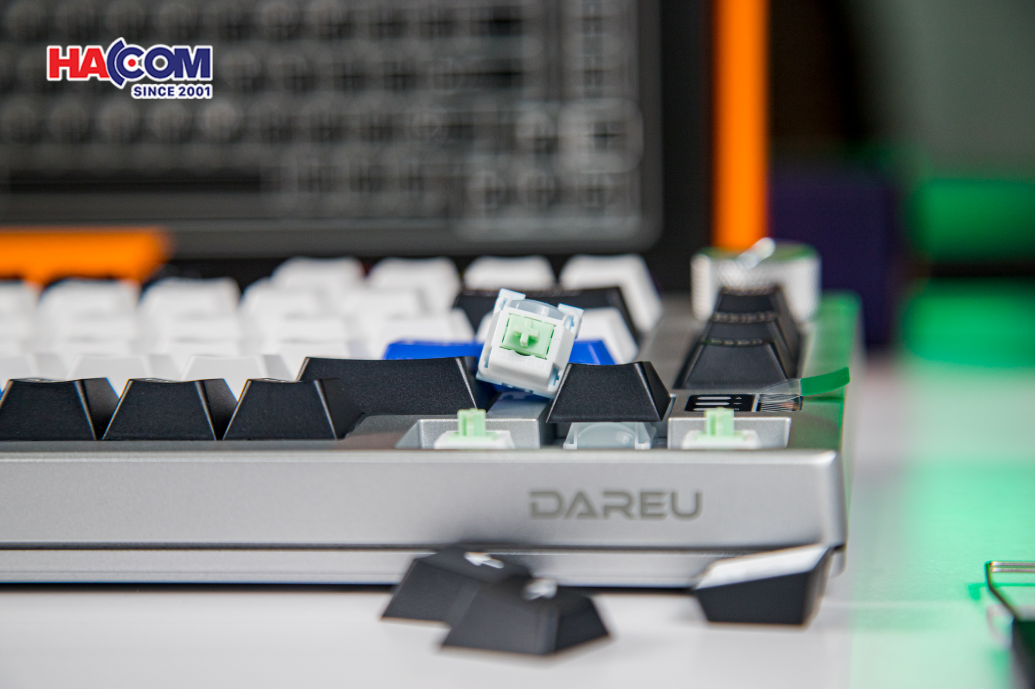 Bàn phím cơ Gaming DAREU EK75 PRO AL White Blue_Cloud switch 19