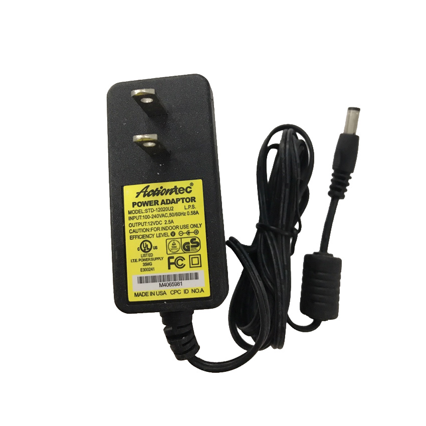 Nguồn đầu thu Camera 12V-5A Actiontec