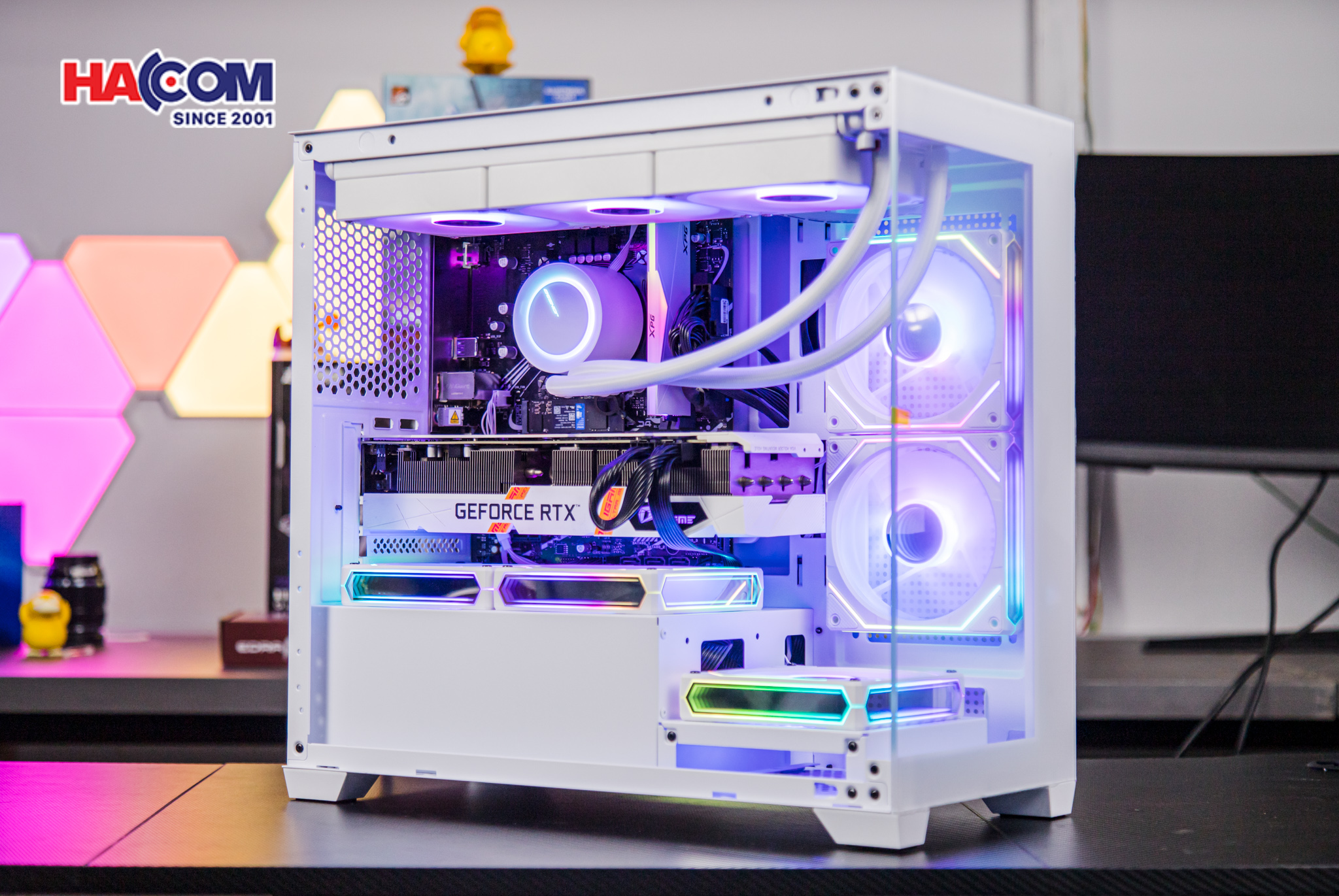 PC HACOM GAMING PERFORMANCE 001 (I5 12400F/B760M/16GB RAM/500GB SSD/RTX 3070 Ti) - Hình 4