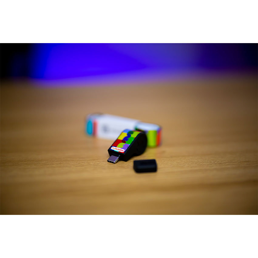 USB SanDisk USB-C Flash Drive: FWC 2026 Global Edition USB 128GB Flashdrives 300MB/s(R) SDCZIA-128G- - Hình 5