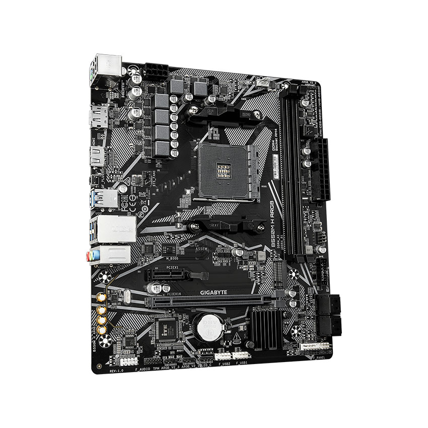 Mainboard Gigabyte B550M H ARGB - Hình 2