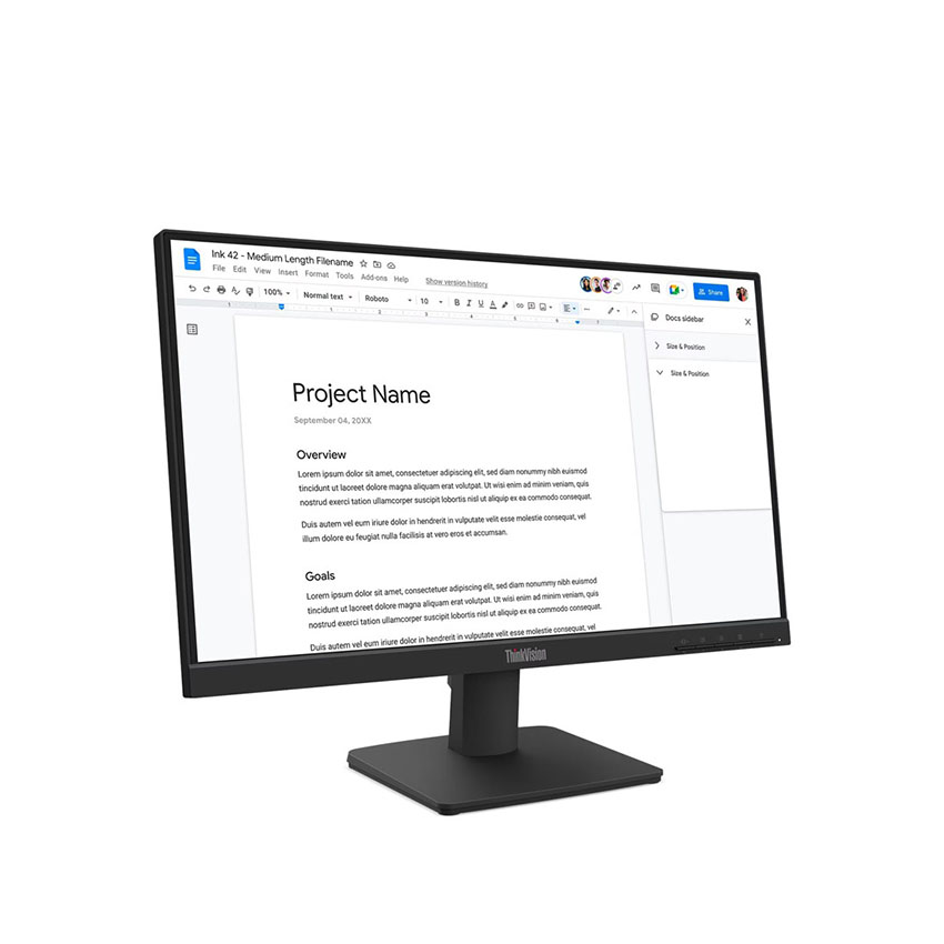 Màn hình Lenovo ThinkVision S22-4e (21.5 inch/FHD/IPS/100Hz/4ms) (64CBKAR6VN) - Hình 4
