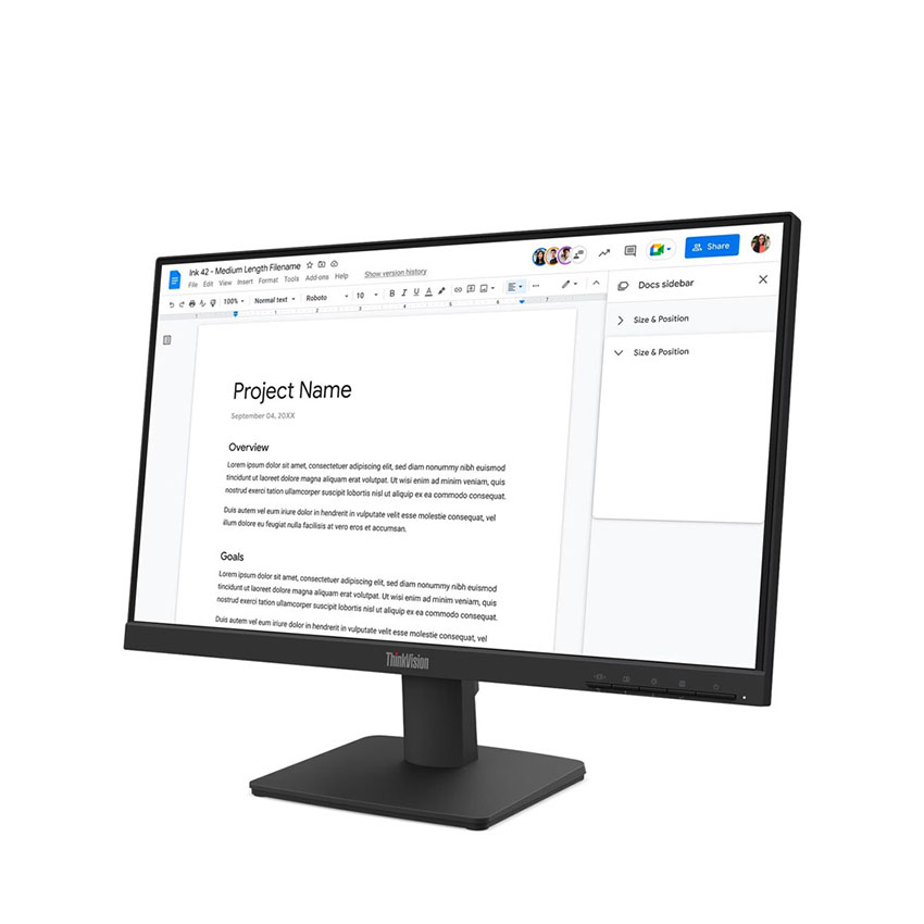 Màn hình Lenovo ThinkVision S22-4e (21.5 inch/FHD/IPS/100Hz/4ms) (64CBKAR6VN) - Hình 5