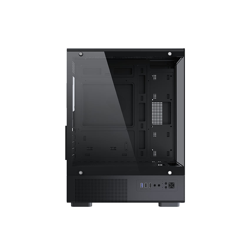 Vỏ Case MIK H3 Black (mATX/0fan) - Hình 5