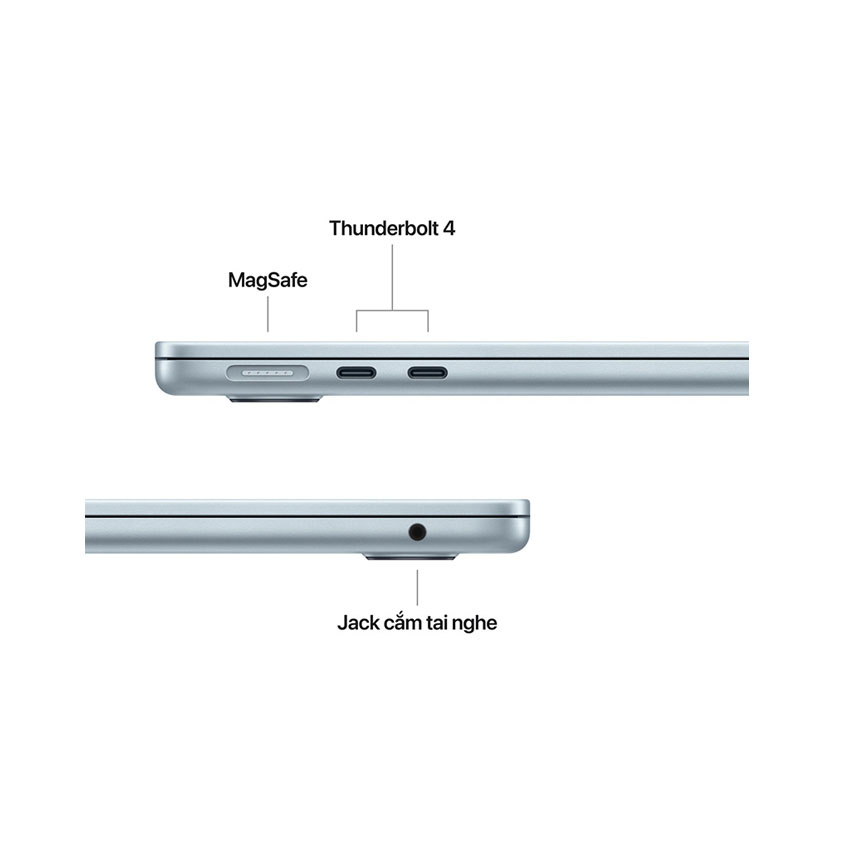 Laptop Apple Macbook Air M5 MDHJ4SA/A (Apple M5/10 core CPU/10 core GPU/16GB RAM/1TB SSD/13.6 inch/M - Hình 2