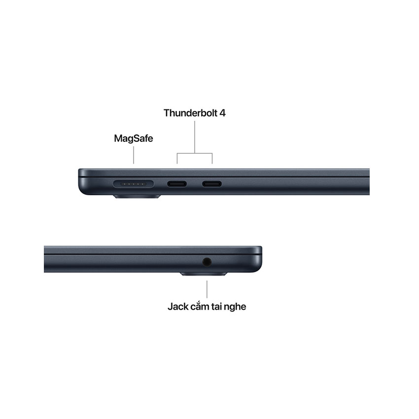 Laptop Apple Macbook Air M5 MDVH4SA/A (Apple M5/10 core CPU/10 core GPU/16GB RAM/512GB SSD/15 inch/M - Hình 2