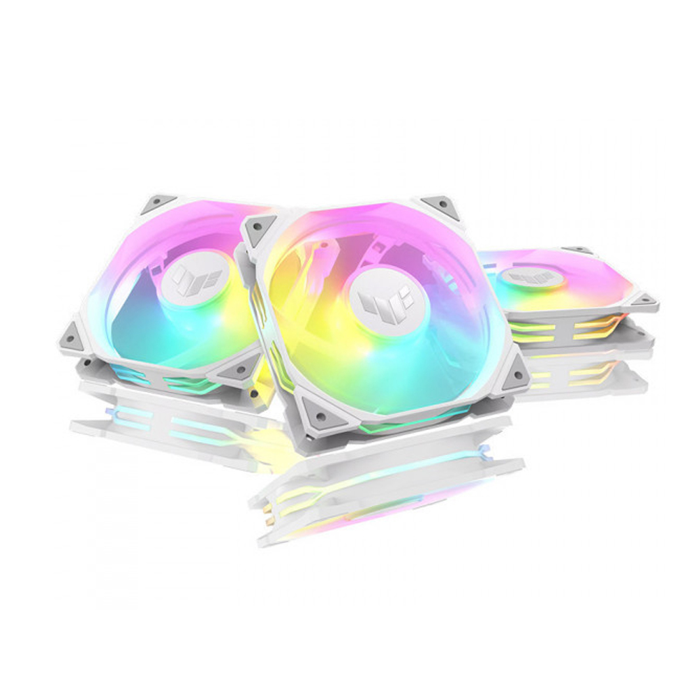 Fan Case ASUS TUF Gaming TR120 ARGB White (Pack 3 fan 120mmm) chính hãng