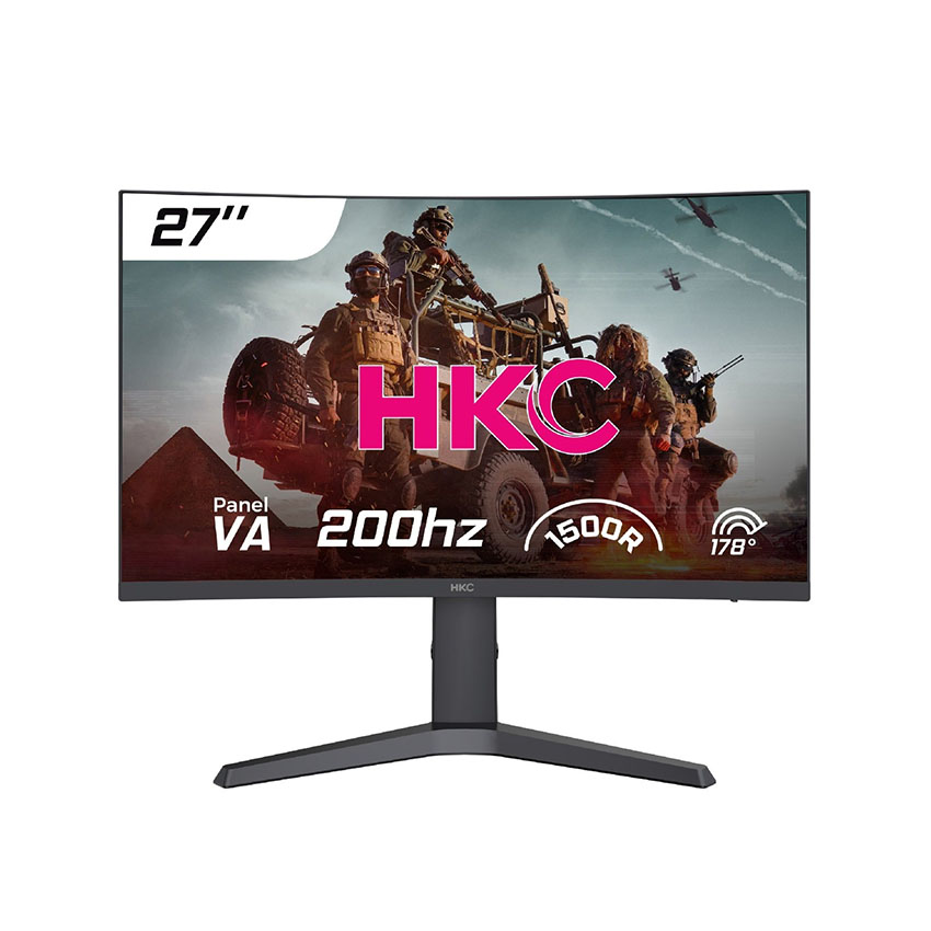 Màn hình HKC MG27H18 (27 inch/FHD/VA/200Hz/1ms/cong) chính hãng