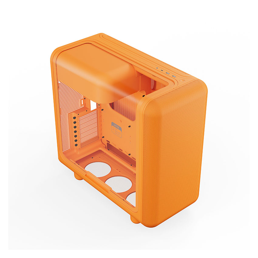 Vỏ case HYTE X50 Astra Orange (eATX/0 Fan) - Hình 8
