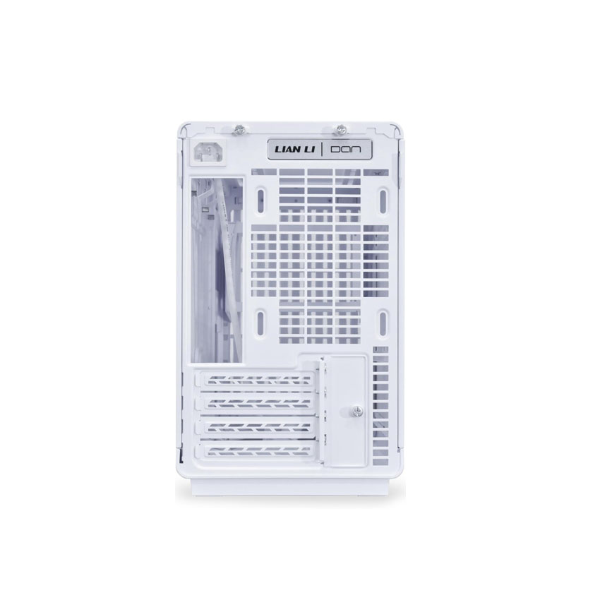 Vỏ case LIAN LI A3-mATX Glass White Wooden Front (mATX/0 Fan) - Hình 3
