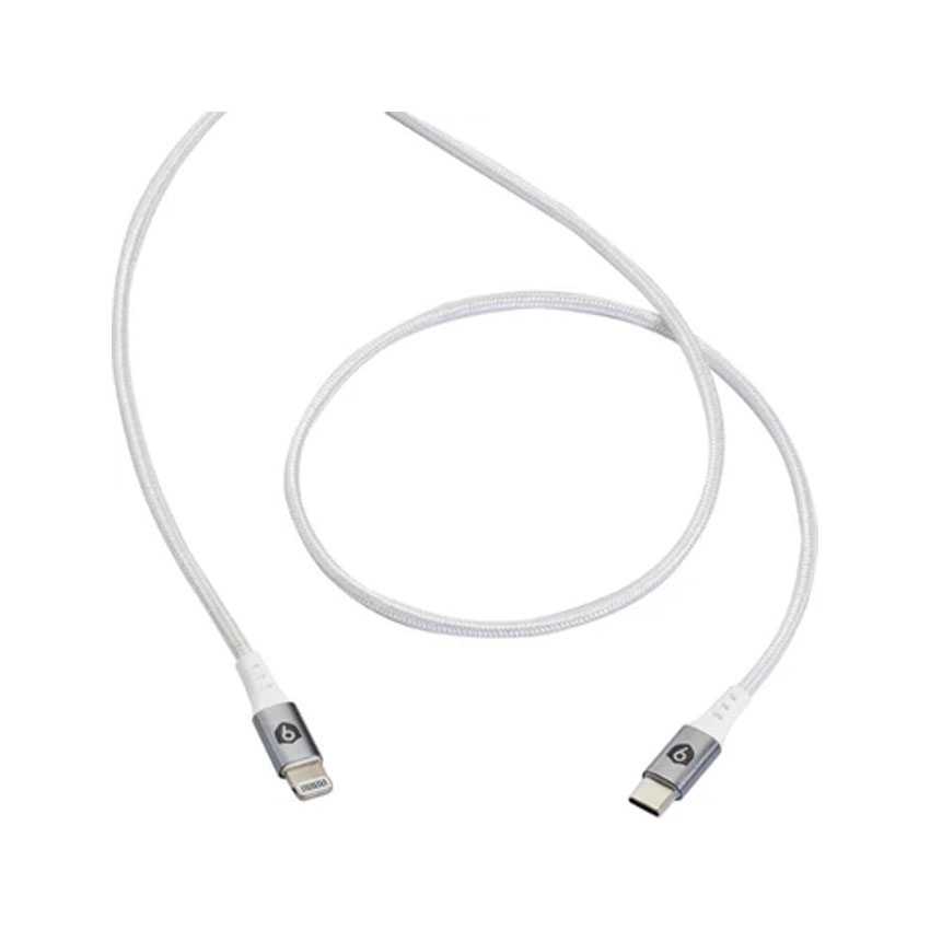 Cáp 9FIT USB-C to Lightning 1M White - 9FCA002W - Hình 2