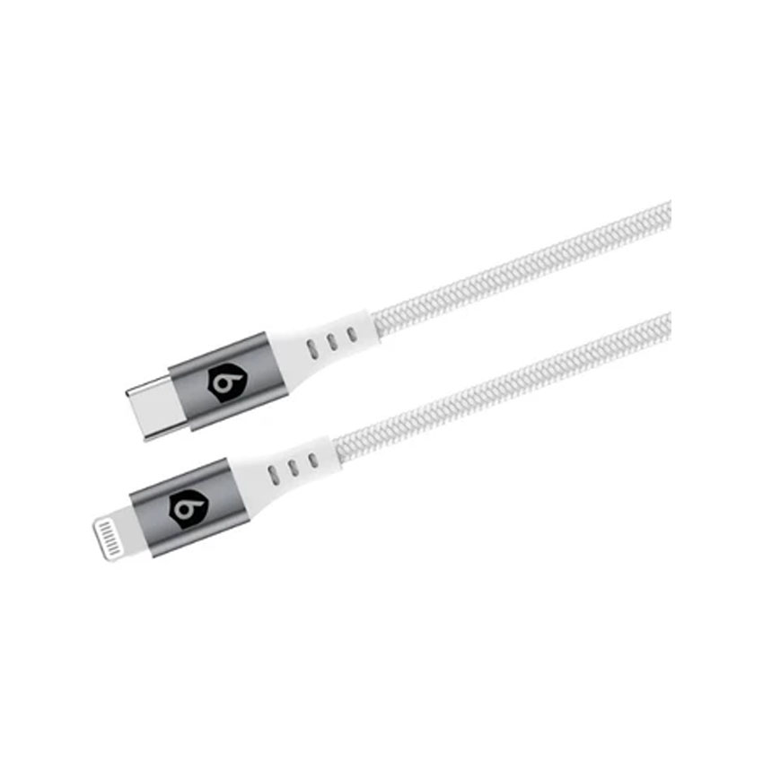 Cáp 9FIT USB-C to Lightning 1M White - 9FCA002W - Hình 3