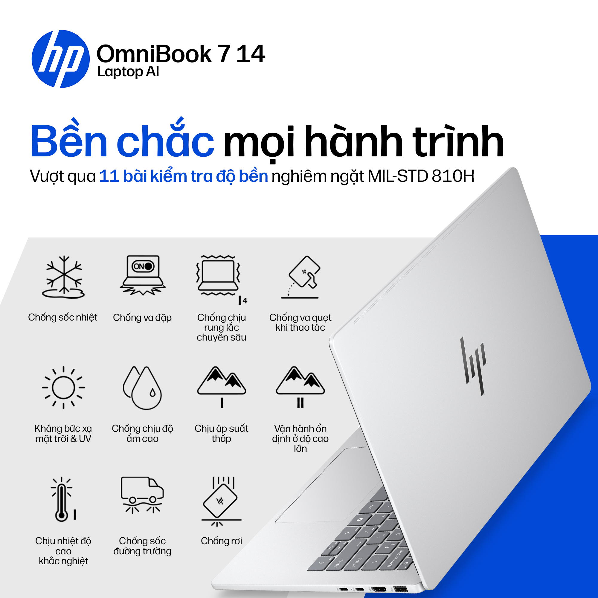 Laptop HP OmniBook 7 14-fs0042TU C1MP3PA (Core 5 210H/24GB RAM/512GB SSD/14 2K/Win11&OfficeHS24+365/ - Hình 2