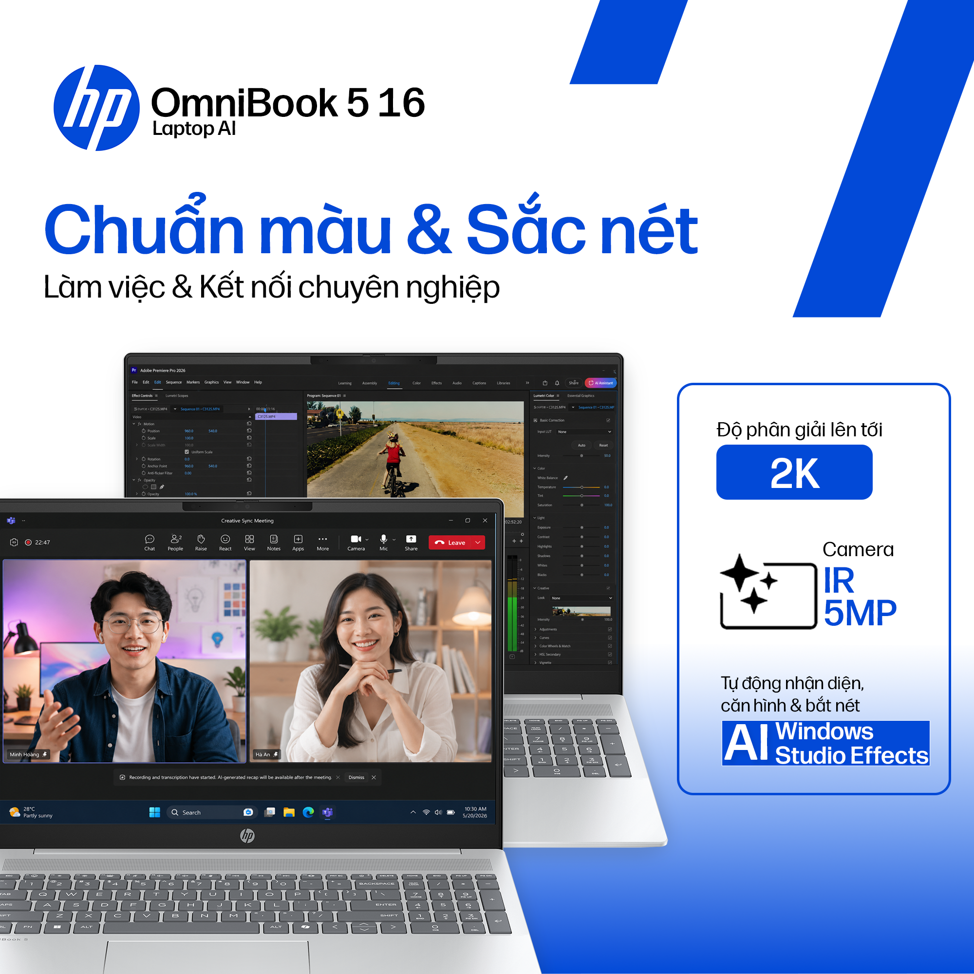 Laptop HP OmniBook 7 16-az0038TU C2CX1PA (Core 5 210U/24GB RAM/512GB SSD/16 WUXGA/Win11&OfficeHS24+3 - Hình 4