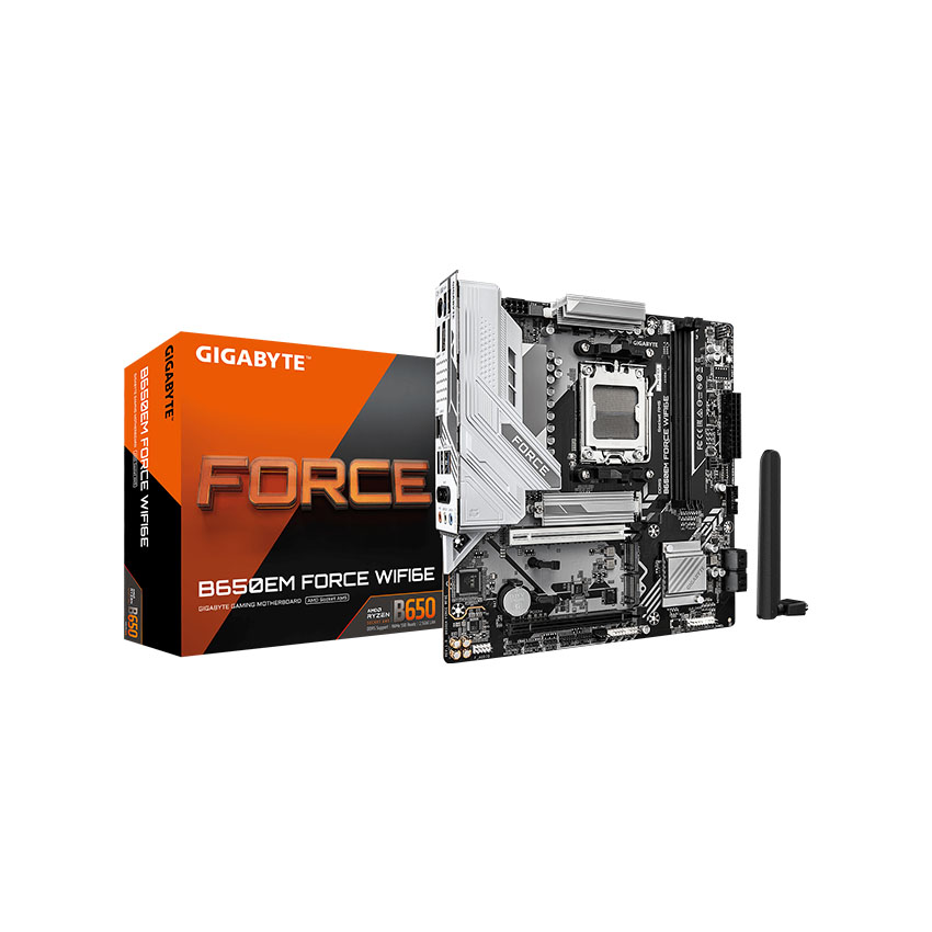 Mainboard Gigabyte B650EM FORCE WIFI6E DDR5 chính hãng