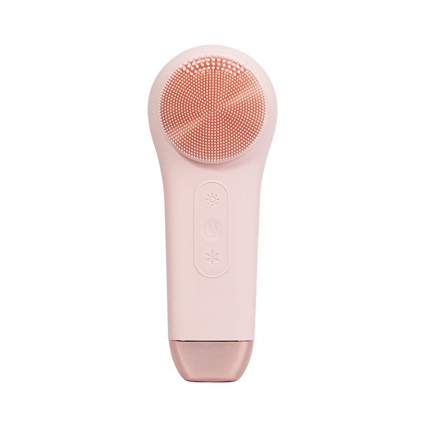 Máy Rửa Mặt Massage Tích Hợp Liệu Pháp Ánh Sáng Và Nhiệt Halio Multi-task Cleansing & Massaging Device with Red Blue Light Therapy 5 in 1 - Màu Hồng