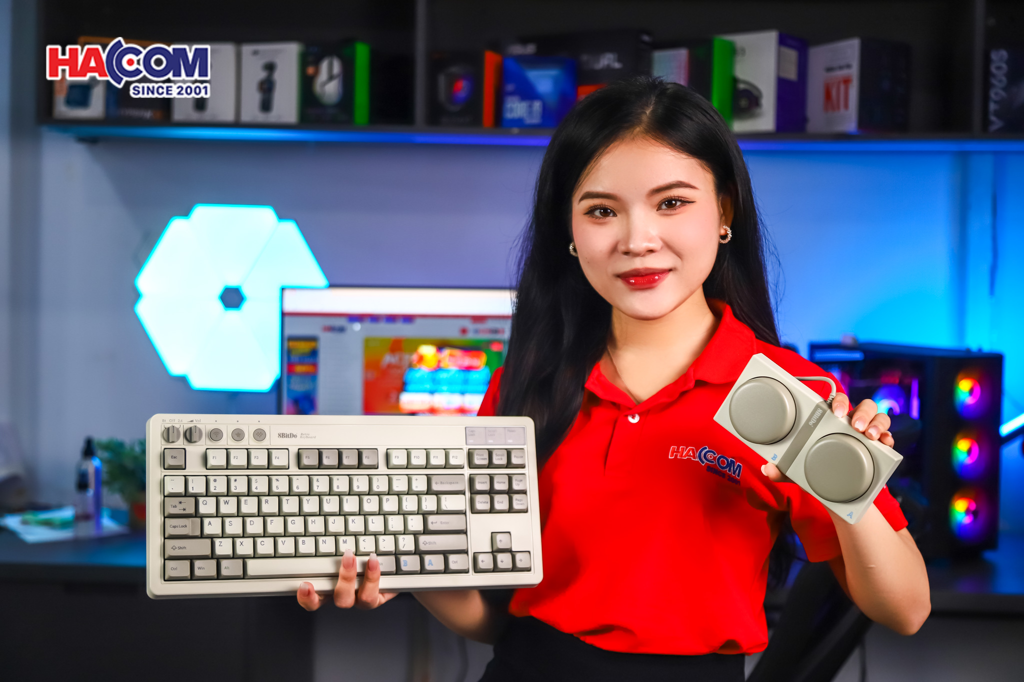 Bàn phím 8BitDo Retro Mechanical Keyboard - M Edition 4