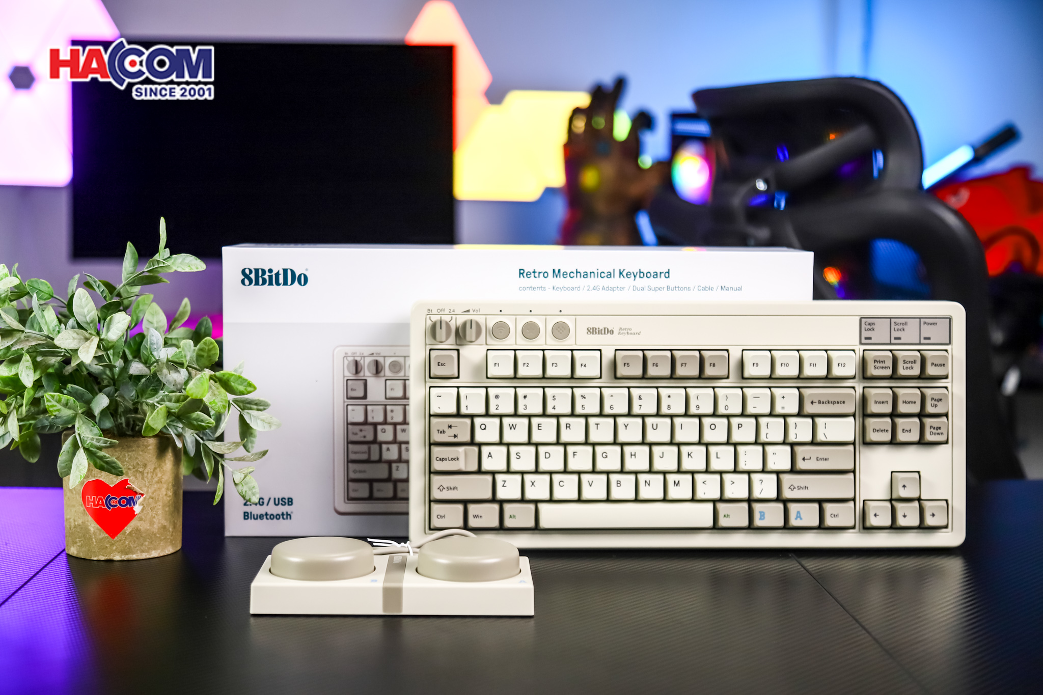 Bàn phím 8BitDo Retro Mechanical Keyboard - M Edition 6