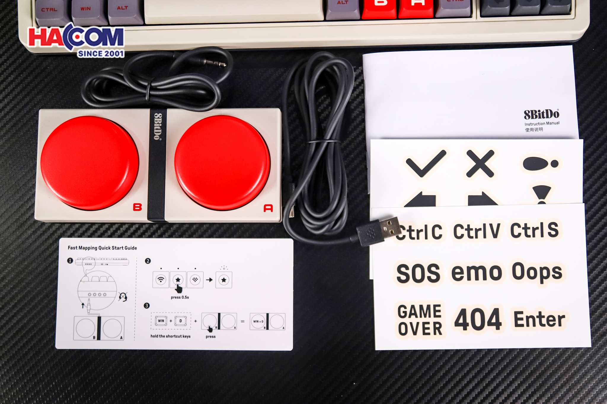 Bàn phím 8BitDo Retro Mechanical Keyboard - N Edition 8