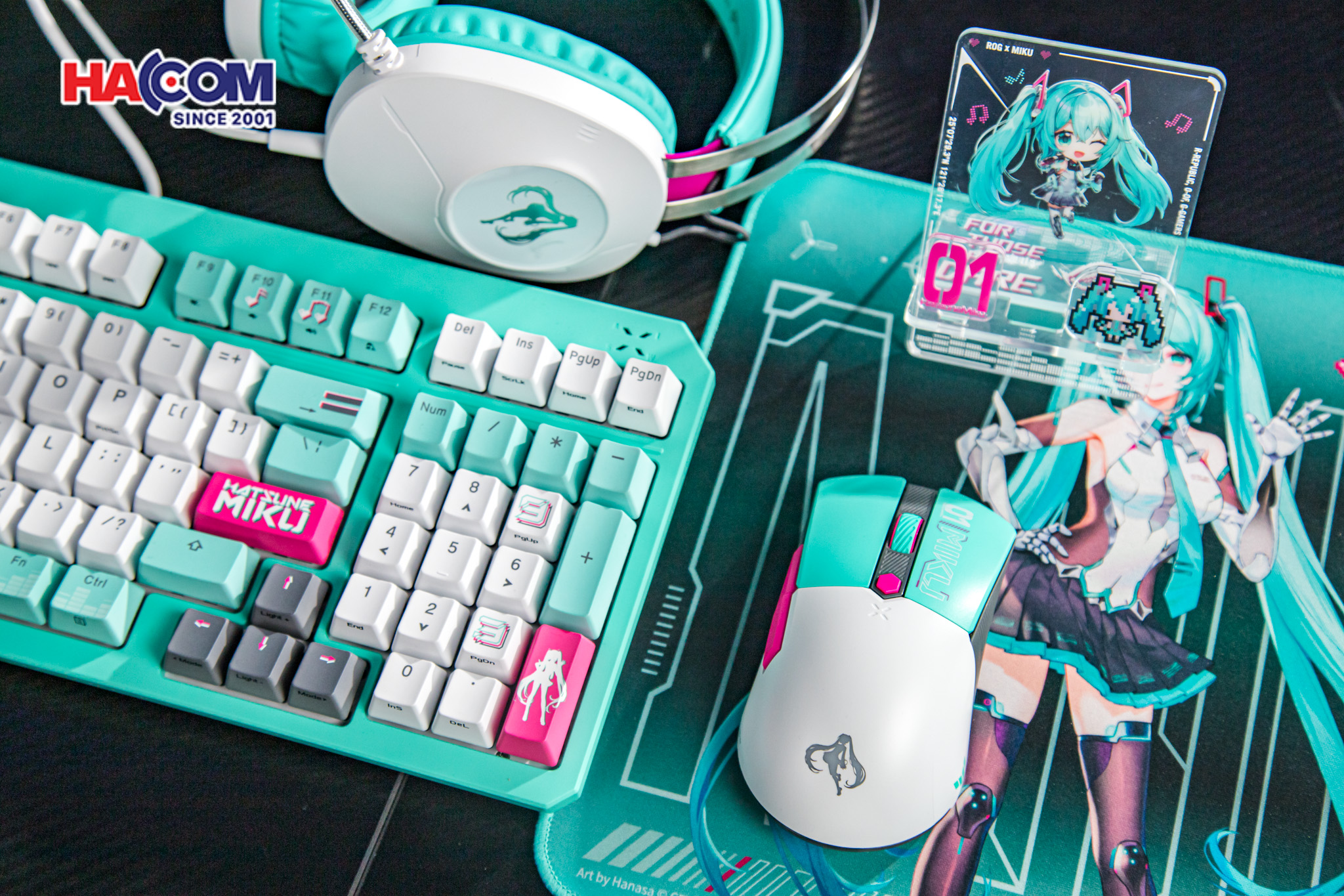 Bàn phím Gaming ASUS TUF K3 Gen II - Hatsune Miku Edition 7