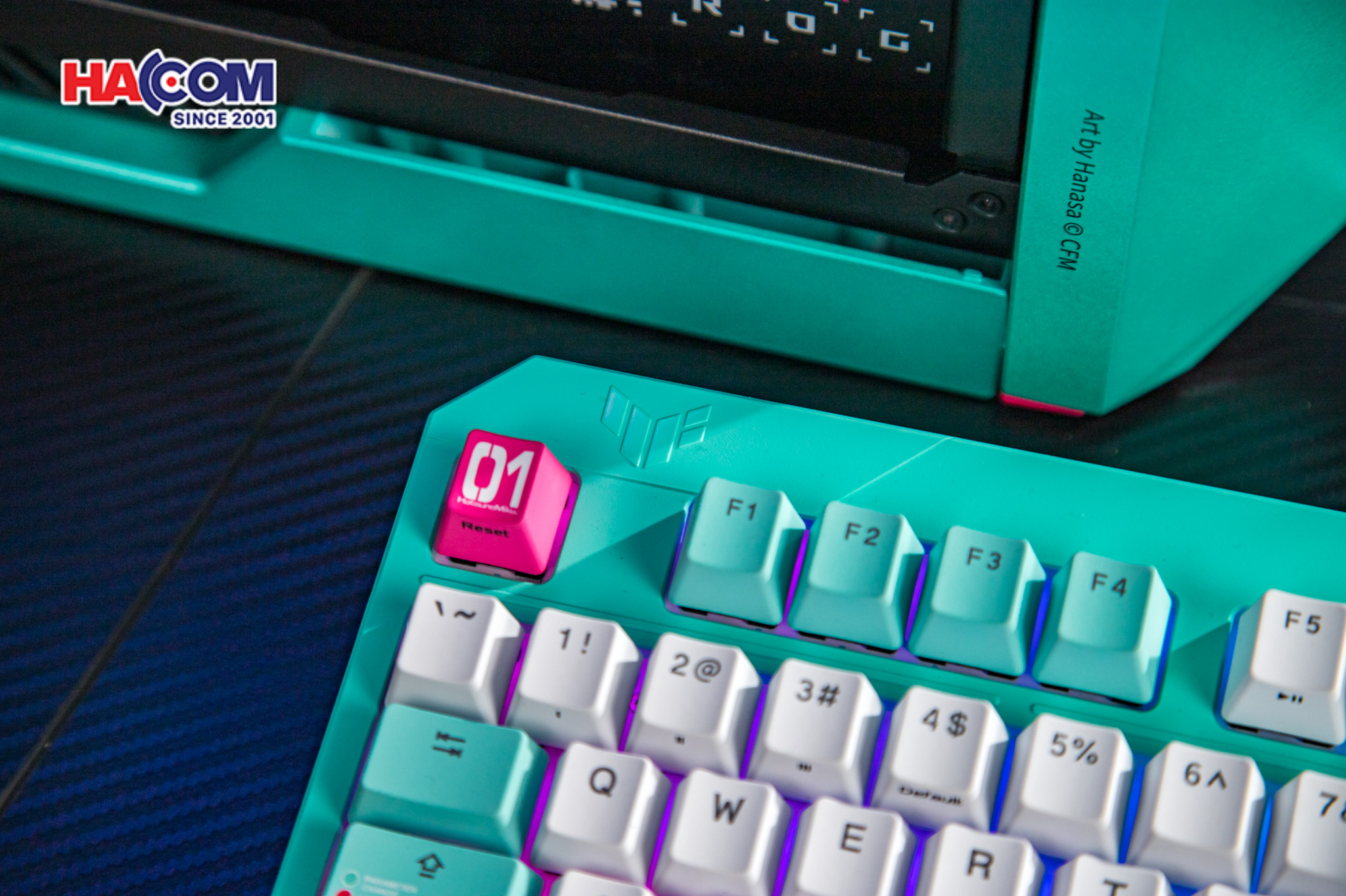 Bàn phím Gaming ASUS TUF K3 Gen II - Hatsune Miku Edition 12