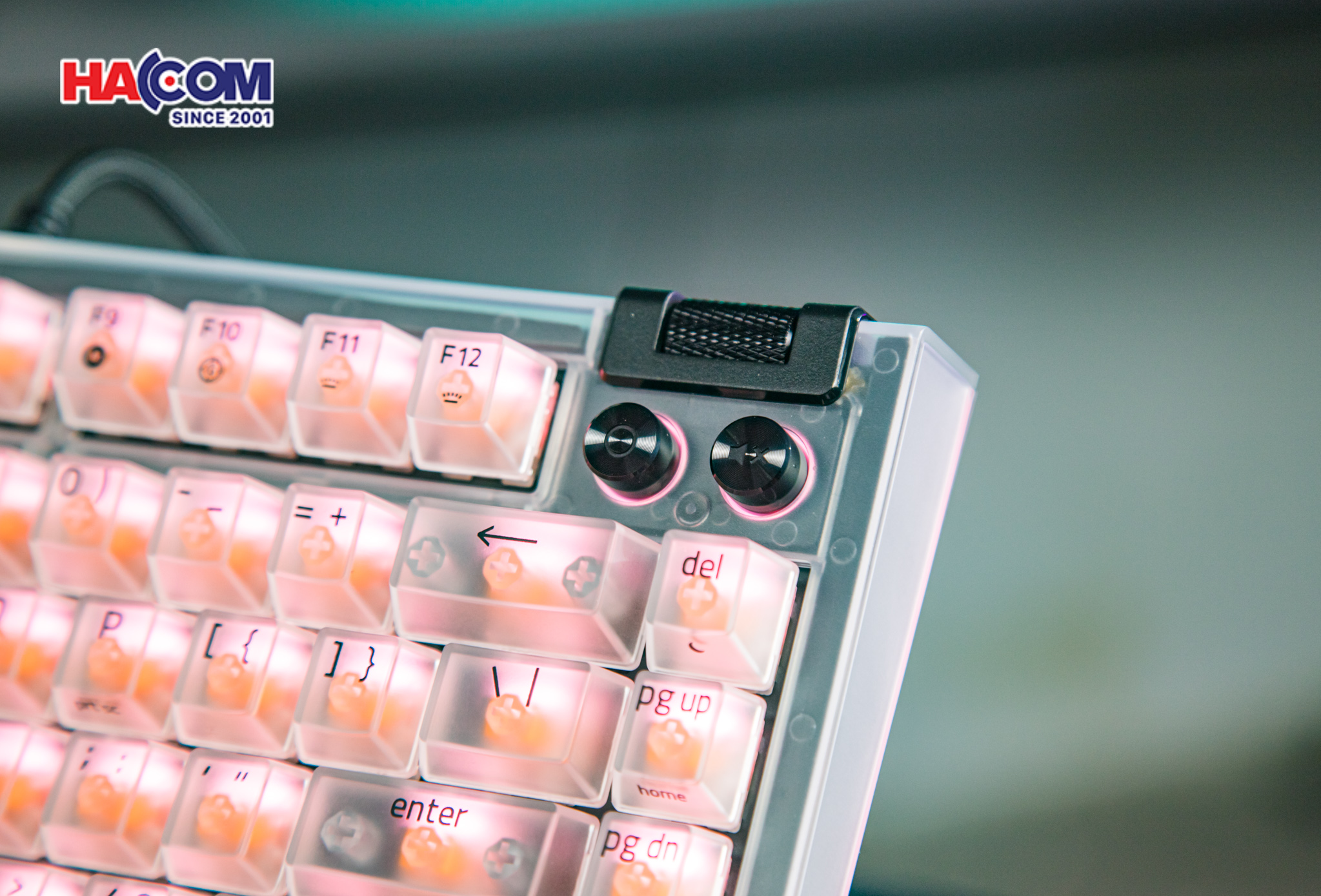 Bàn phím Razer BlackWidow V4 75% - Phantom White Edition 8